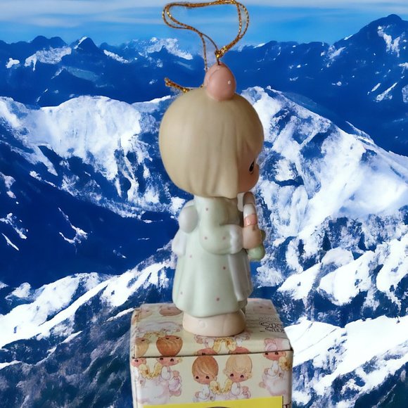 1997 Precious Moments "Can You Join Us For A Merry" Christmas #272698 Ornament - Picture 3 of 8